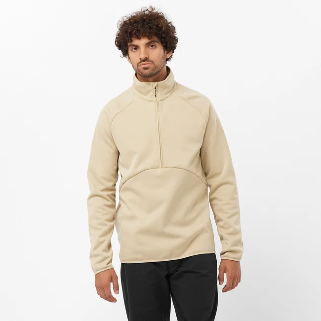 ESSENTIAL WARM  Midlayer mit halblangem Reißverschluss Herren