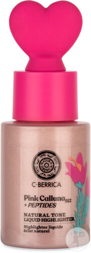 Natura Siberica C-Berrica Pink Calluna Highlighter Liquide Teint Naturel 30ml