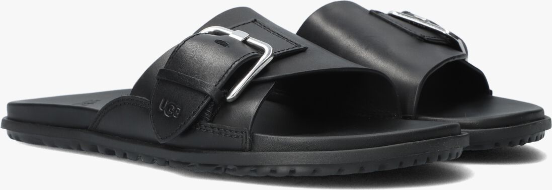 UGG zwarte ugg slippers w solivan buckle slide