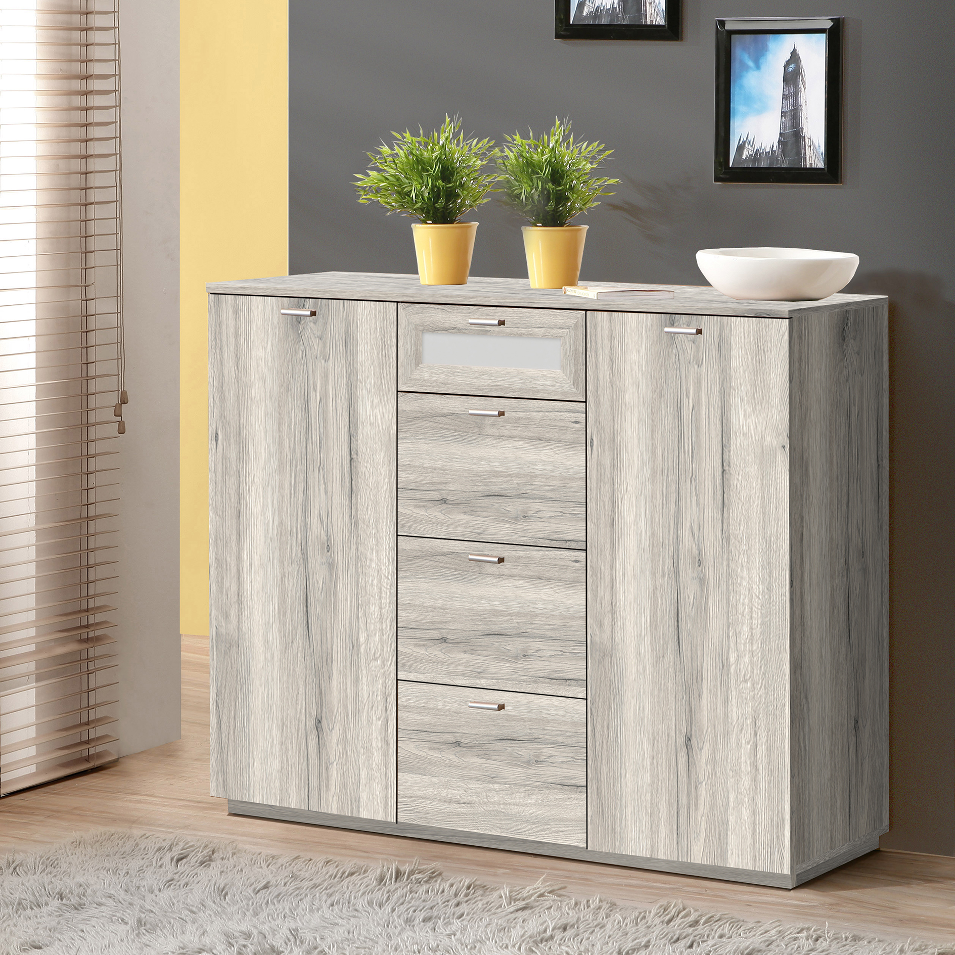Sideboard - Sandeiche - Breite 120 cm