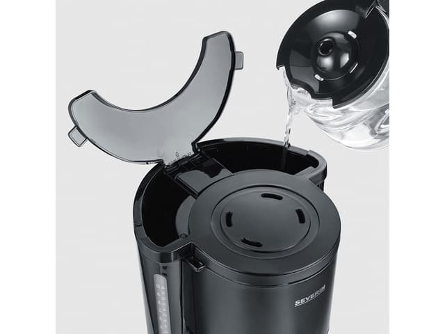 Severin Kaffemaskine 1000 watt Mat sort