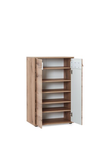 Schuhschrank Perado 64 x 101 x 37 cm Eiche Evoke NB