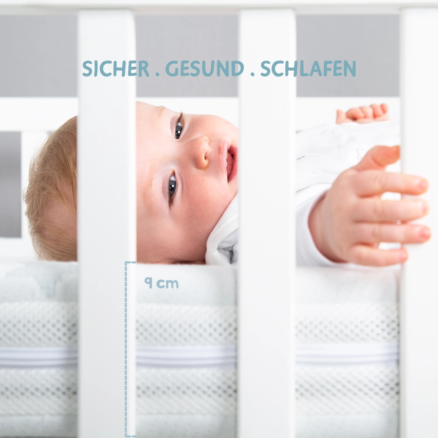 Roba Babybettmatratze Air Balance PLUS 60x120 cm safe asleep®