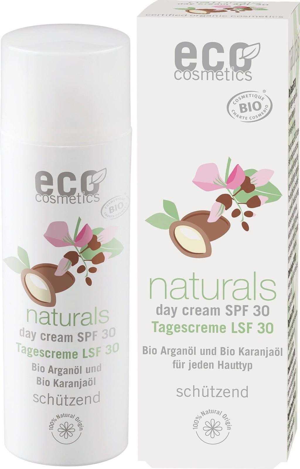 eco cosmetics  Tagescreme LSF 30, 50 ml