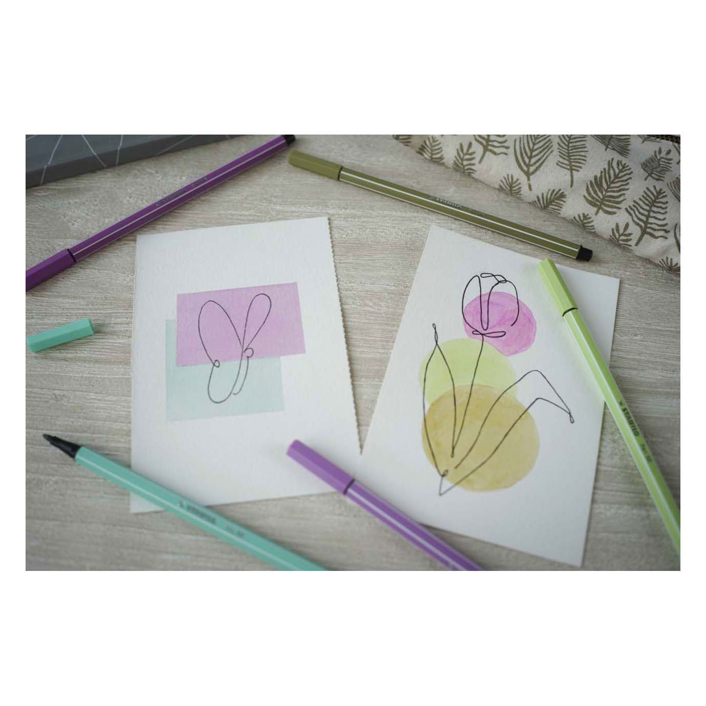 STABILO Pen 68 - Viltstift - ARTY - Set Met 65 Stuks