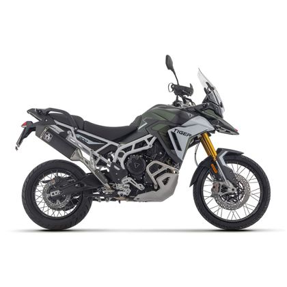 Silencieux Arrow VELOCE EMBOUT CARBONE - Noir
