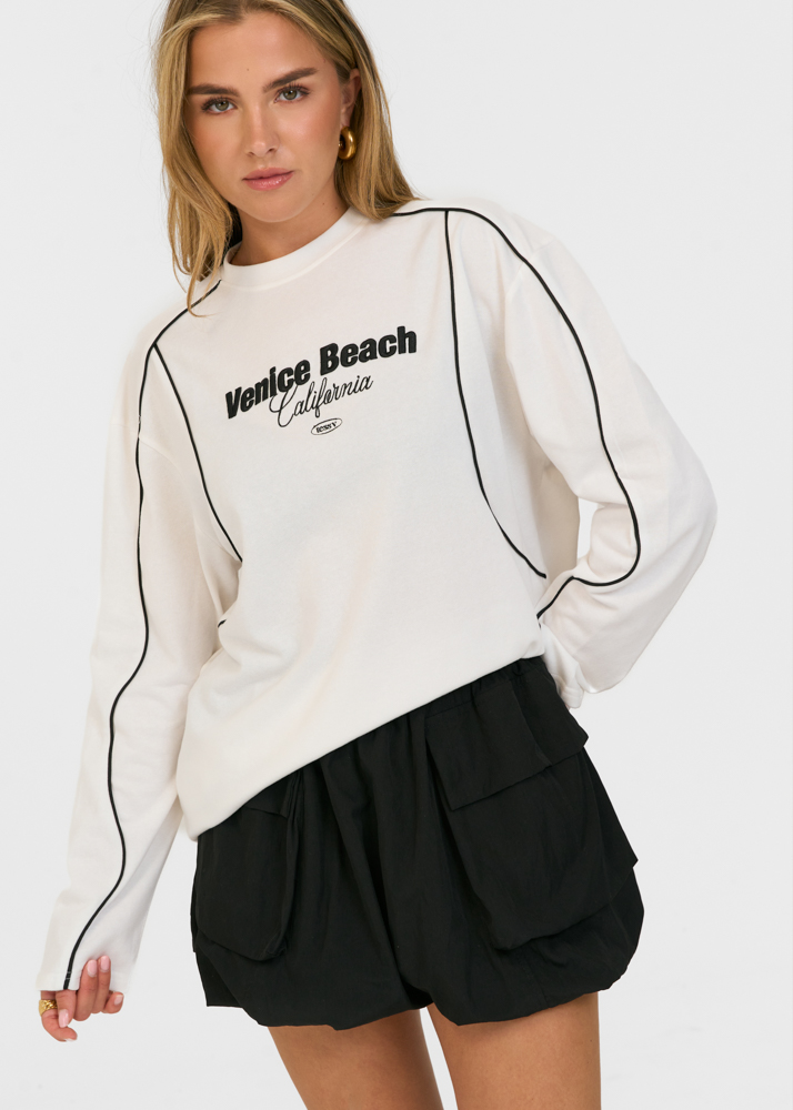 Venice longsleeve wit
