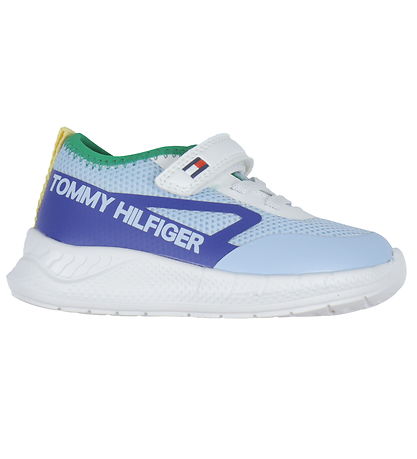 Tommy Hilfiger Schuhe - Lace Up/Klettband Sneakers - Hellblau/Gr