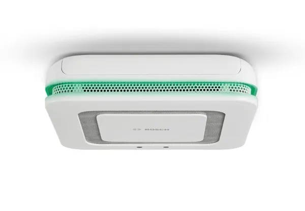 Bosch Smart Home Twinguard - Røg/luftkvalitetssensor - trådløs - Wi-Fi - 2.4 Ghz