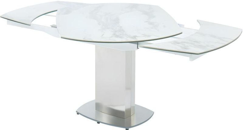 TALICIA - Uitschuifbare Eettafel - 4 tot 6 Personen - Keramiek - IJzer