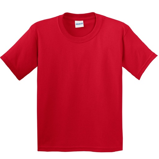Camiseta básica de manga curta Gildan, elegante e macia