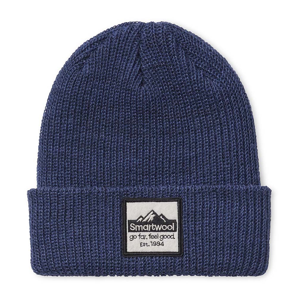 Smartwool PATCH BEANIE - Bonnet Junior alpine blue heather