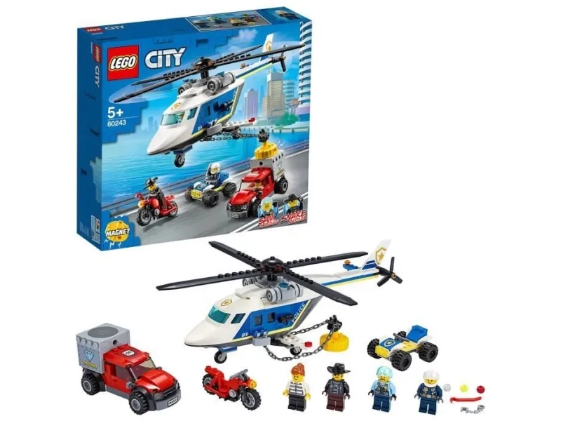 LEGO City 60243 Politihelikopterjagt