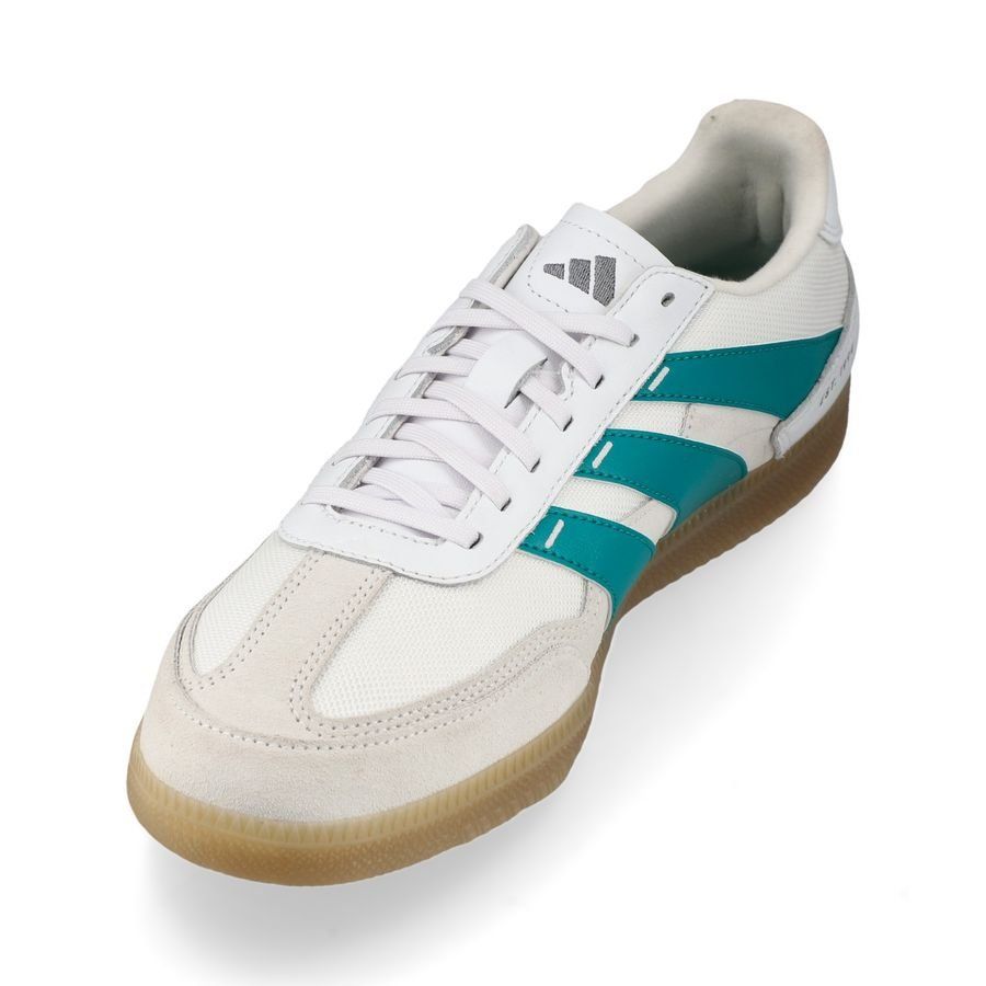 adidas Predator Freestyle IN - Blanc/Vert/Gris