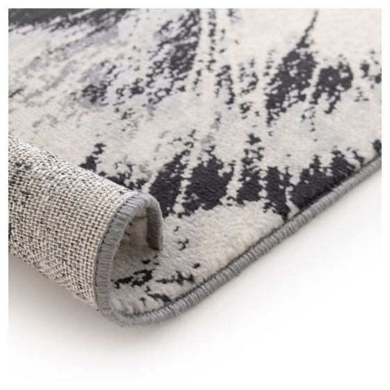 Tapis chambre d'enfant - tigre rajah - gris et beige - 120 x 170 cm