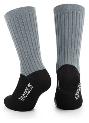Chaussettes VTT Unisexe Assos Tactica T5 Noir/Gris