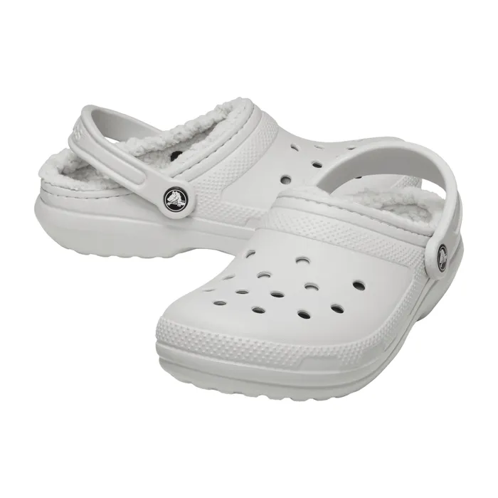 Crocs Classic Fuzz Lined Clog Instappers Senior