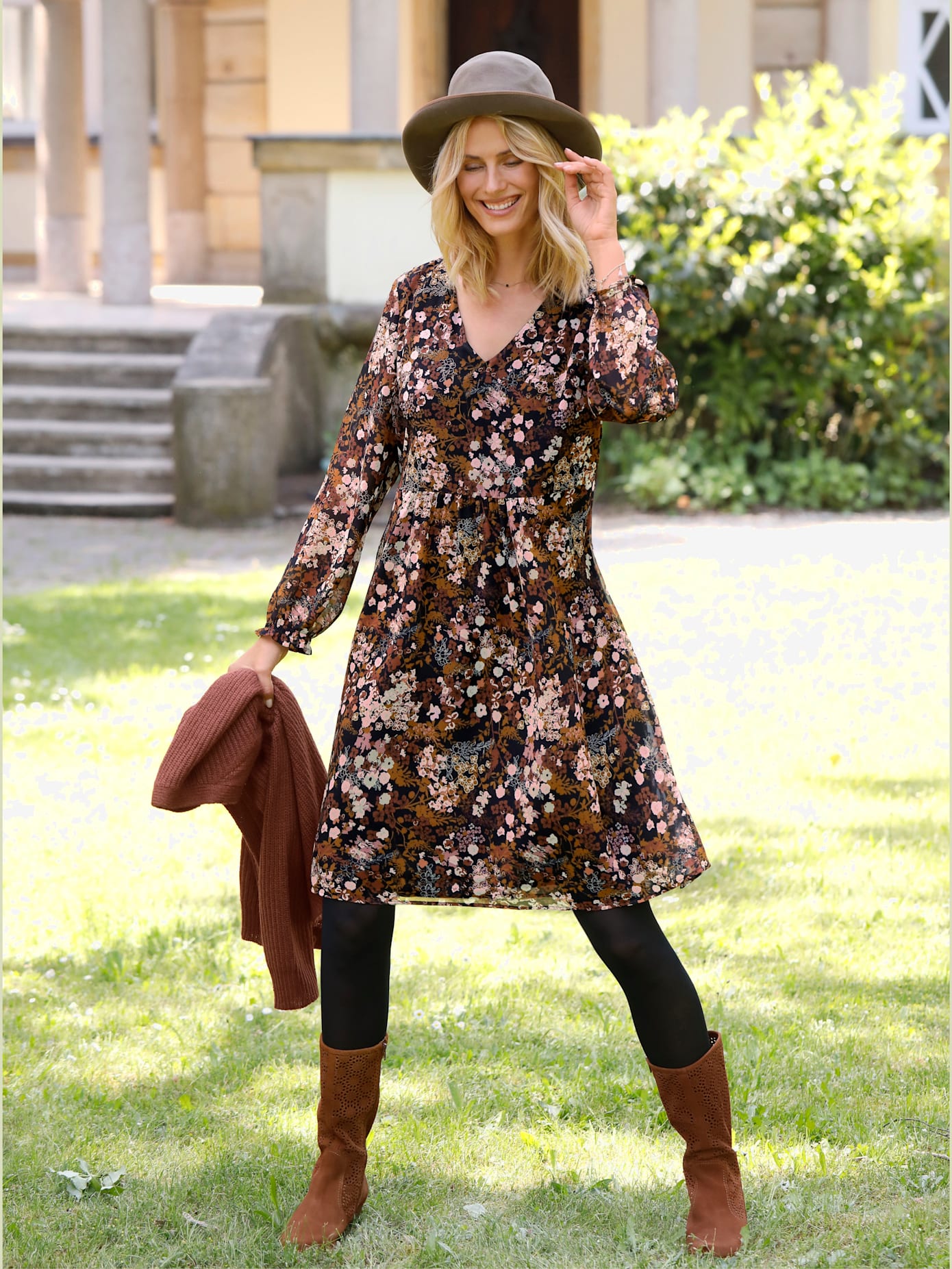 Robe imprimée qualité tissée