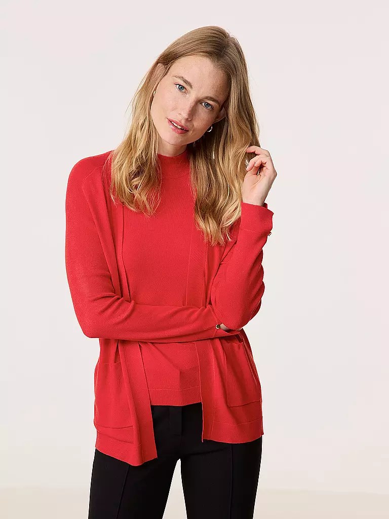 GERRY WEBER Strickjacke rot