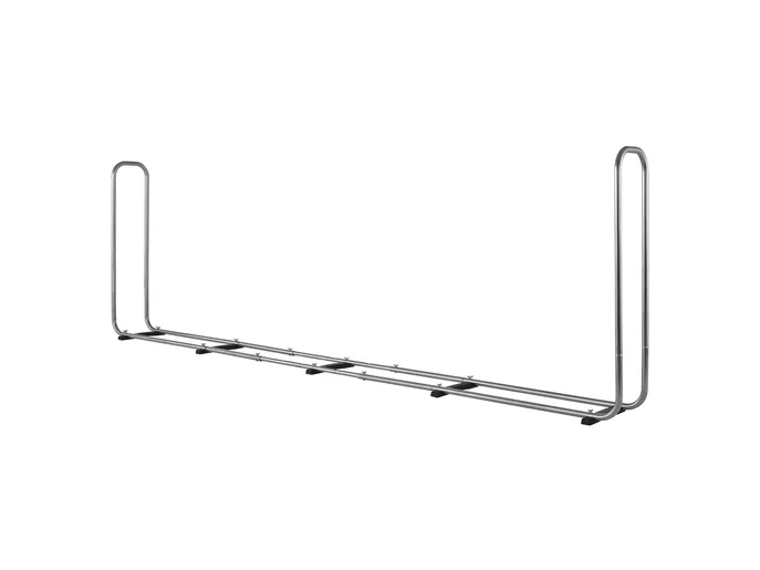 wolfcraft GmbH 5125000, Brændeholder, Plast, Stål, Grå, 1,6 m³, 25 - 50 cm, 1766 mm
