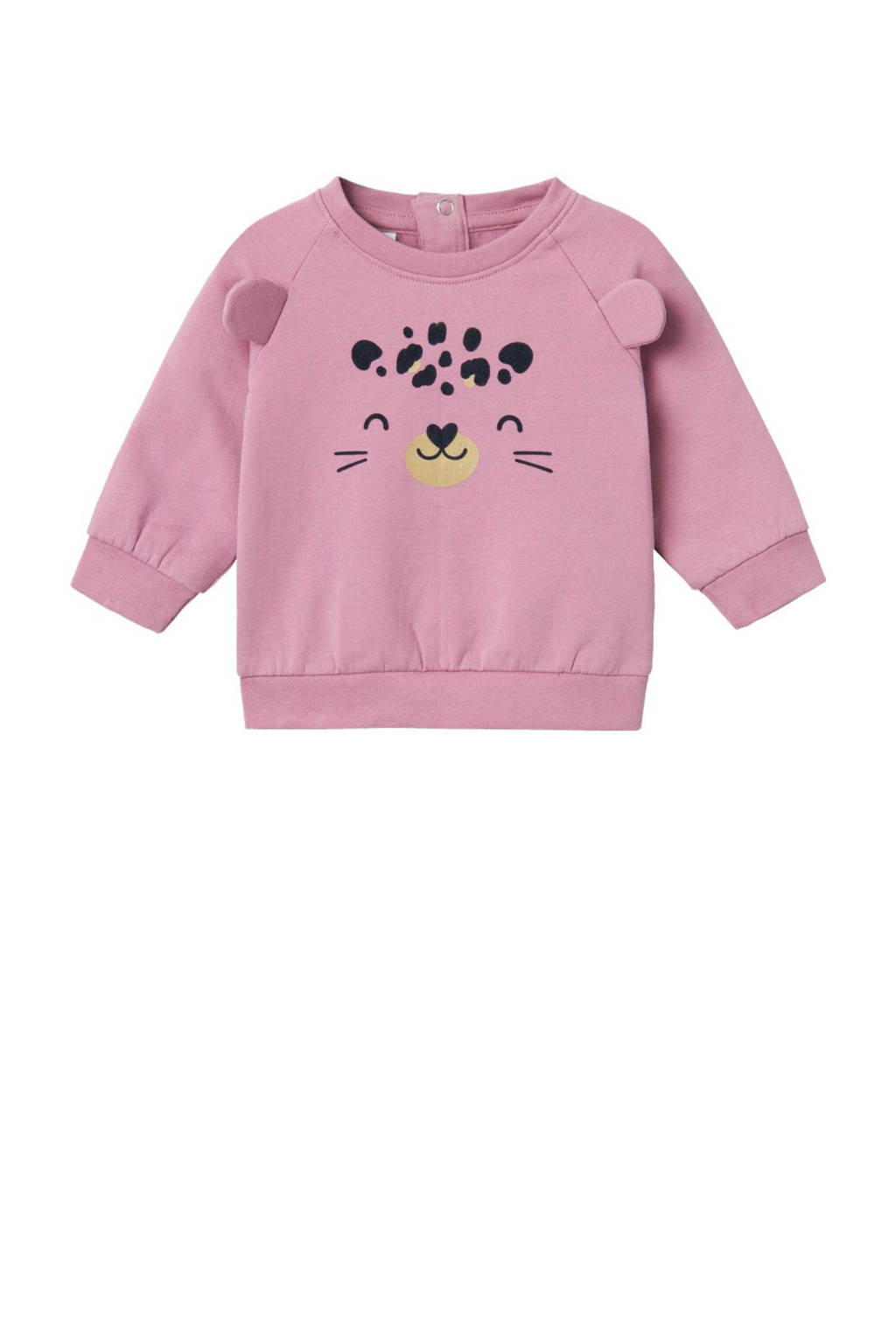 NAME IT sweater oudroze