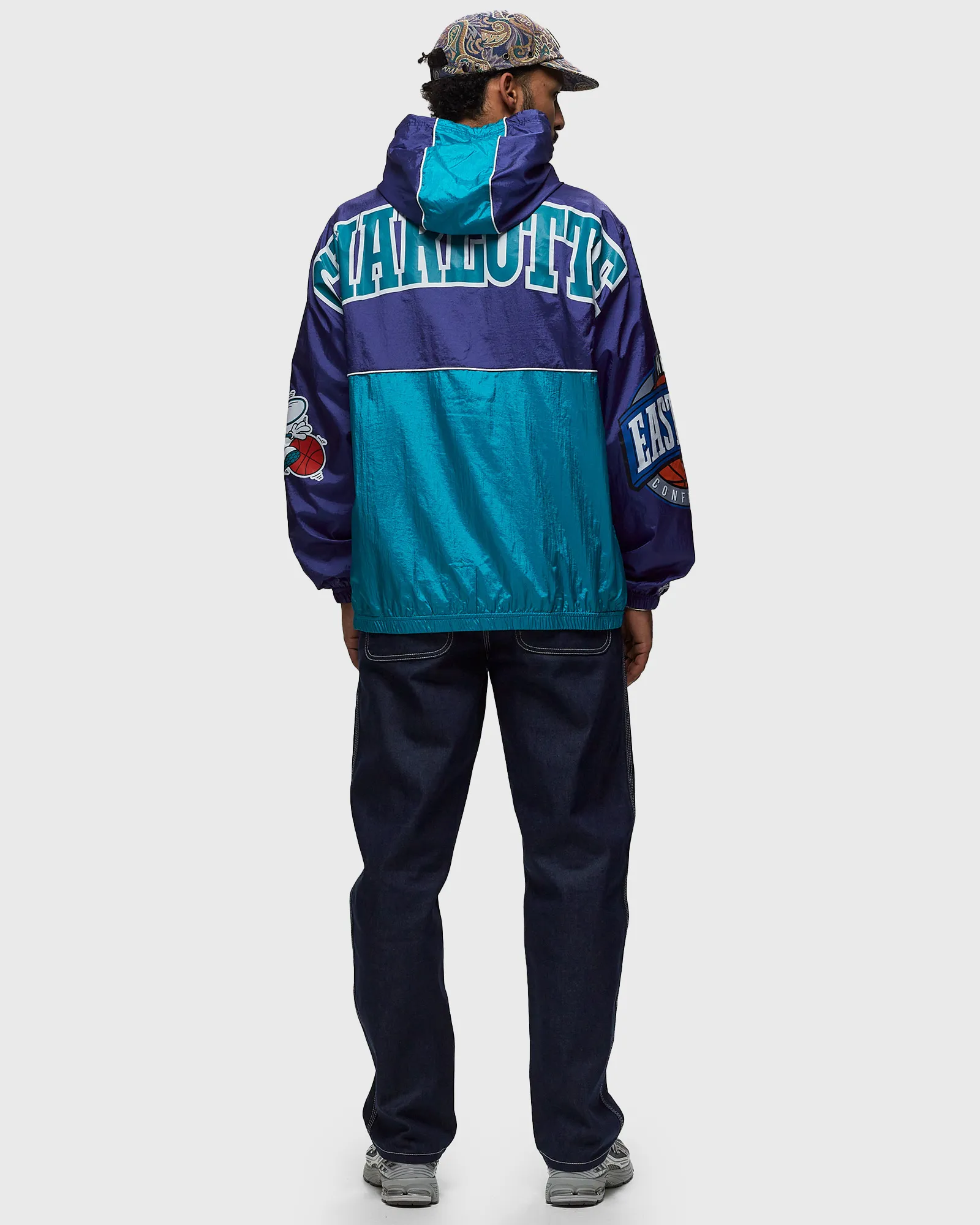 Mitchell & Ness NBA TEAM OG 2.0 ANORAK WINDBREAKER CHARLOTTE HORNETS