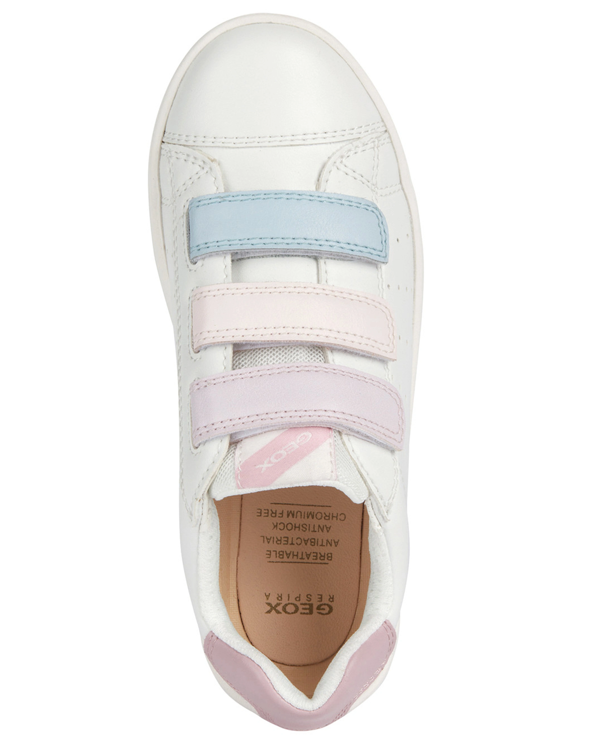 Klett-Sneaker SILENEX in white/rose