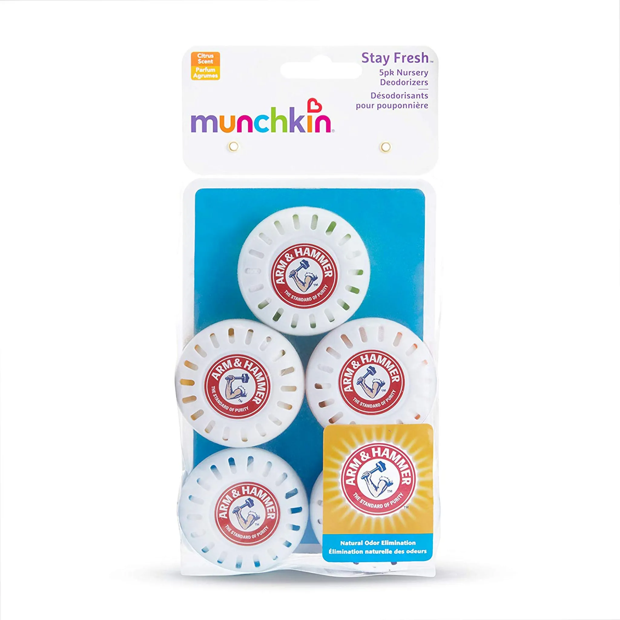 Munchkin Désodorisant Arm & Hammer Paquet de 5