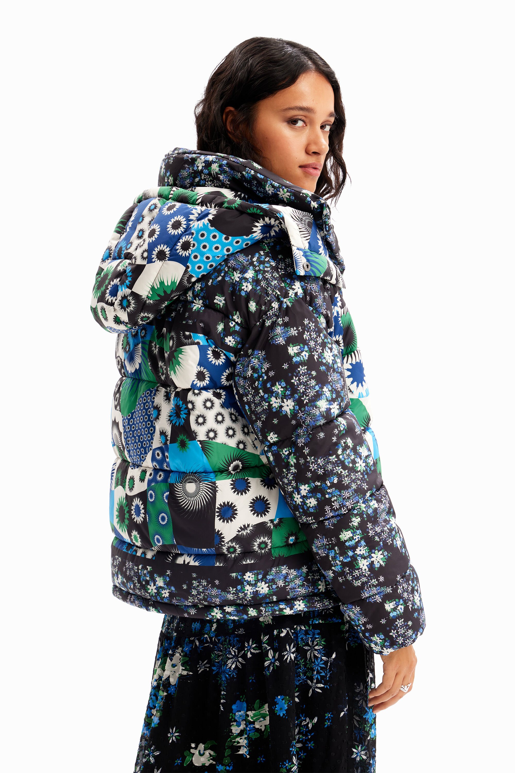 Veste matelassée patchwork