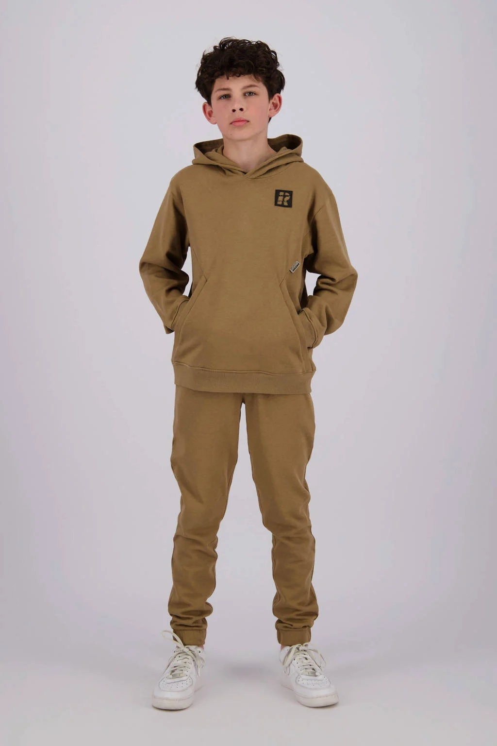Raizzed hoodie lichtbruin