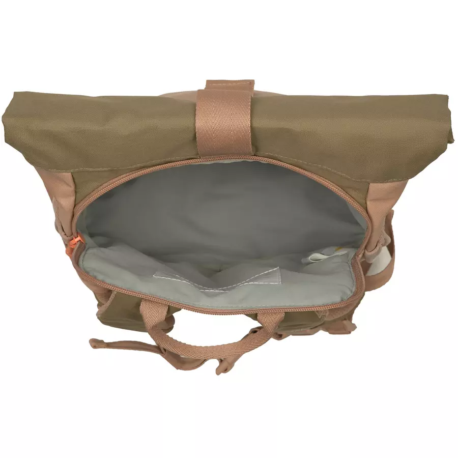 LÄSSIG Mini Rolltop Backpack, Nature hazelnut