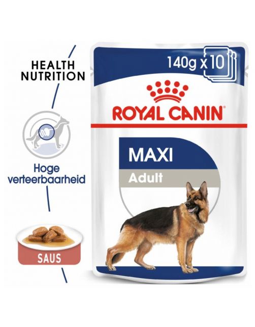 Royal Canin Maxi Adult Natvoer - Hondenvoer - 140 g