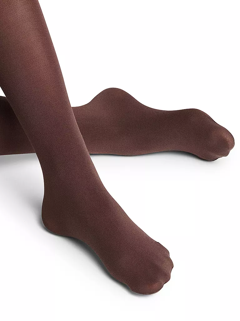 FALKE Strumpfhose COTTON TOUCH cigar braun