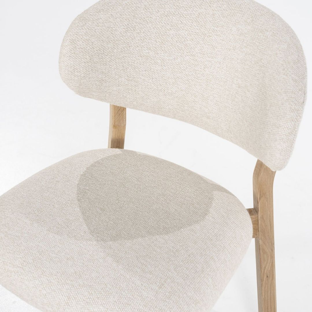 Eleonora Mikky Beige Eetkamerstoel