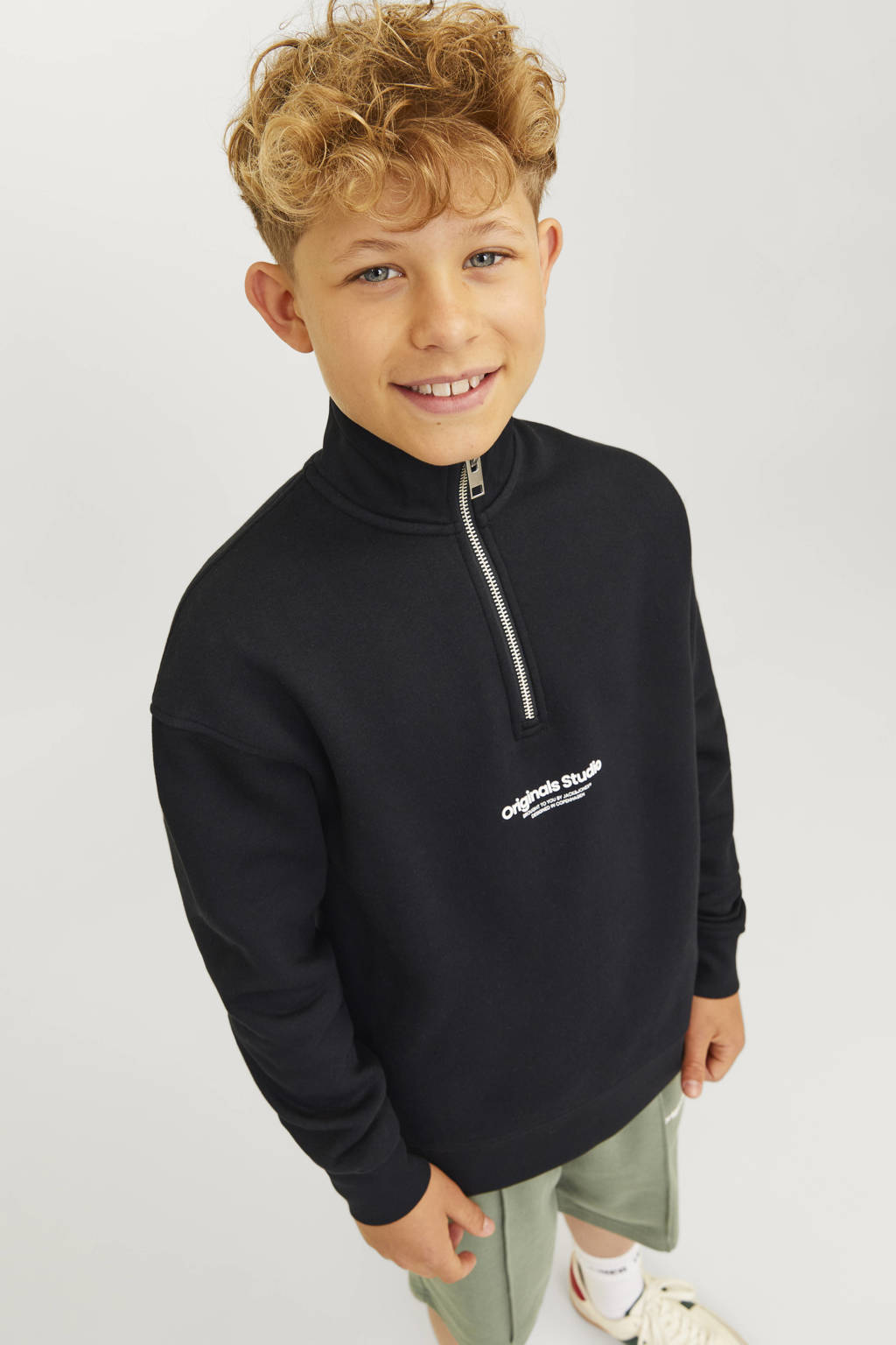 JACK & JONES sweater JORVESTERBRO met tekst