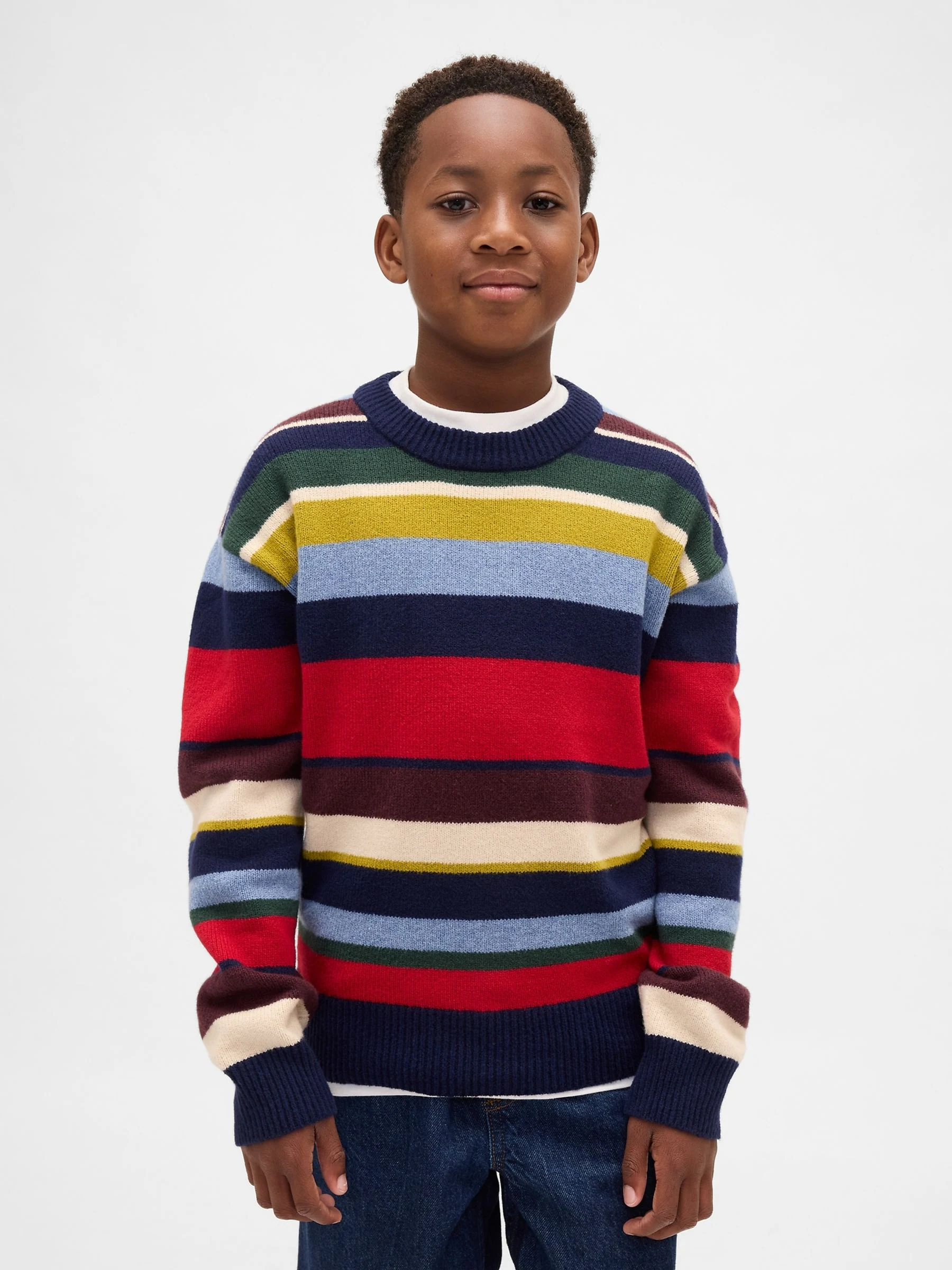 Gap CashSoft Relaxed Crew Neck Jumper (4-13yrs) (4-13yrs)