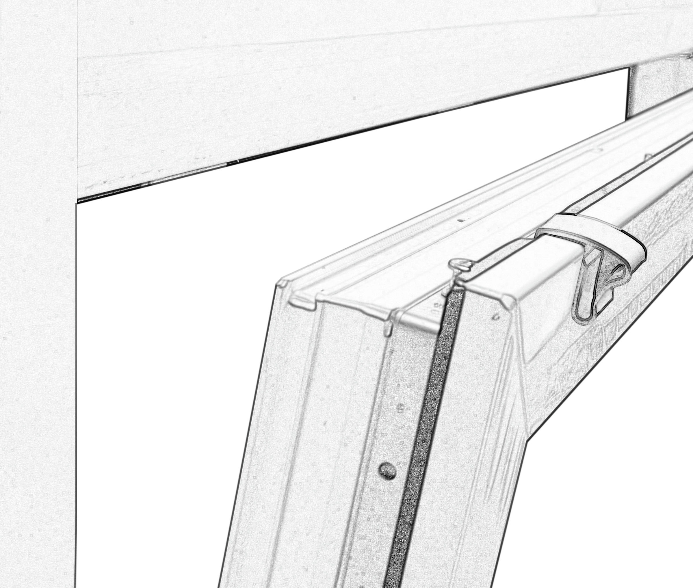 GARDINIA Sichtschutzbefestigung »Klemmhalter für Aluminium-Jalousien« für Aluminium-Jalousien