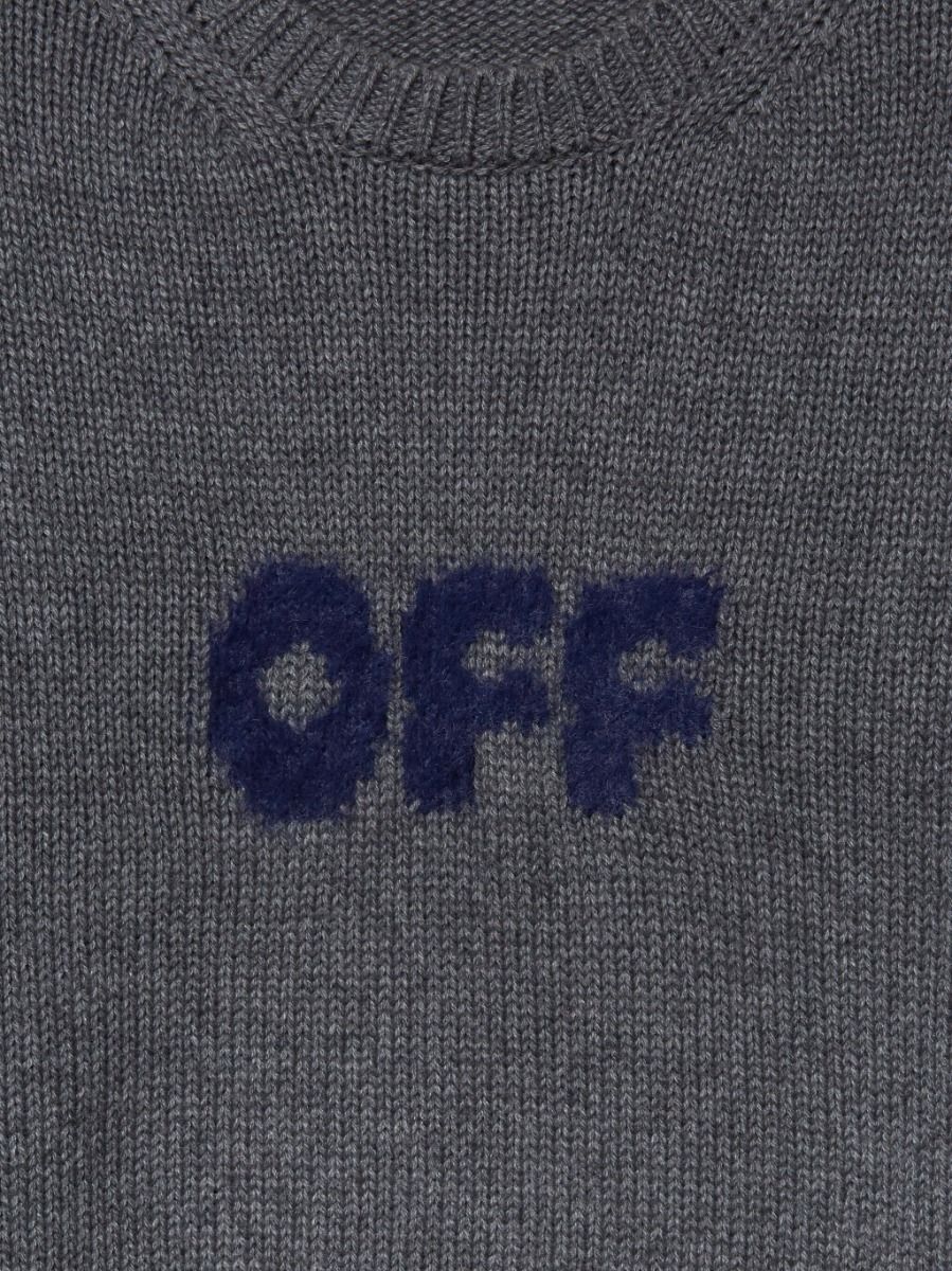 Off-White Arrow Chunky Knit Crewneck