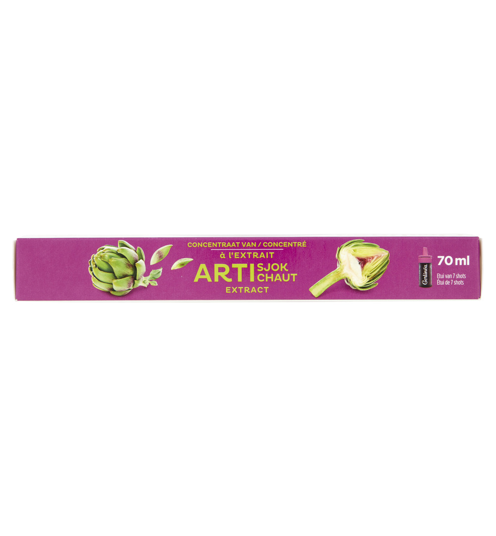 Gerlinéa Detox Shot Artisjok met appelsmaak (7 x 10 ml)