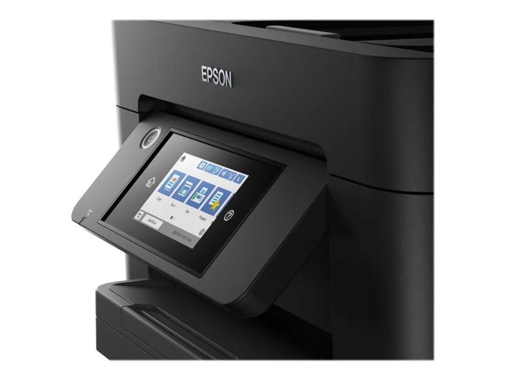 Epson WorkForce Pro WF-4830DTWF - Multifunktionsprinter - farve - blækprinter - A4/Legal (medie) - op til 25 spm (udskriver) - 500 ark - USB 2.0, LAN, Wi-Fi(n), USB vært, NFC