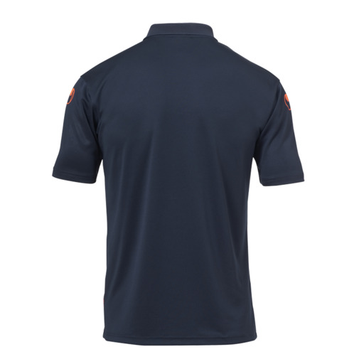 Camisa Polo Score Marine/Fluo Rot Uhlsport
