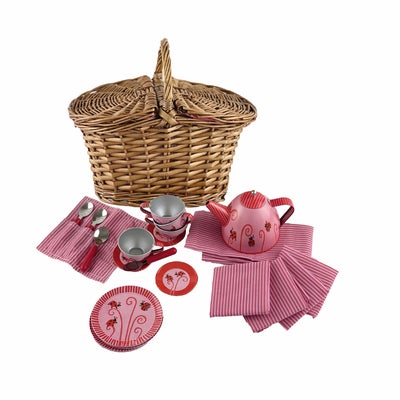 Egmont Toys Teservise Piknikkurv Marihøne