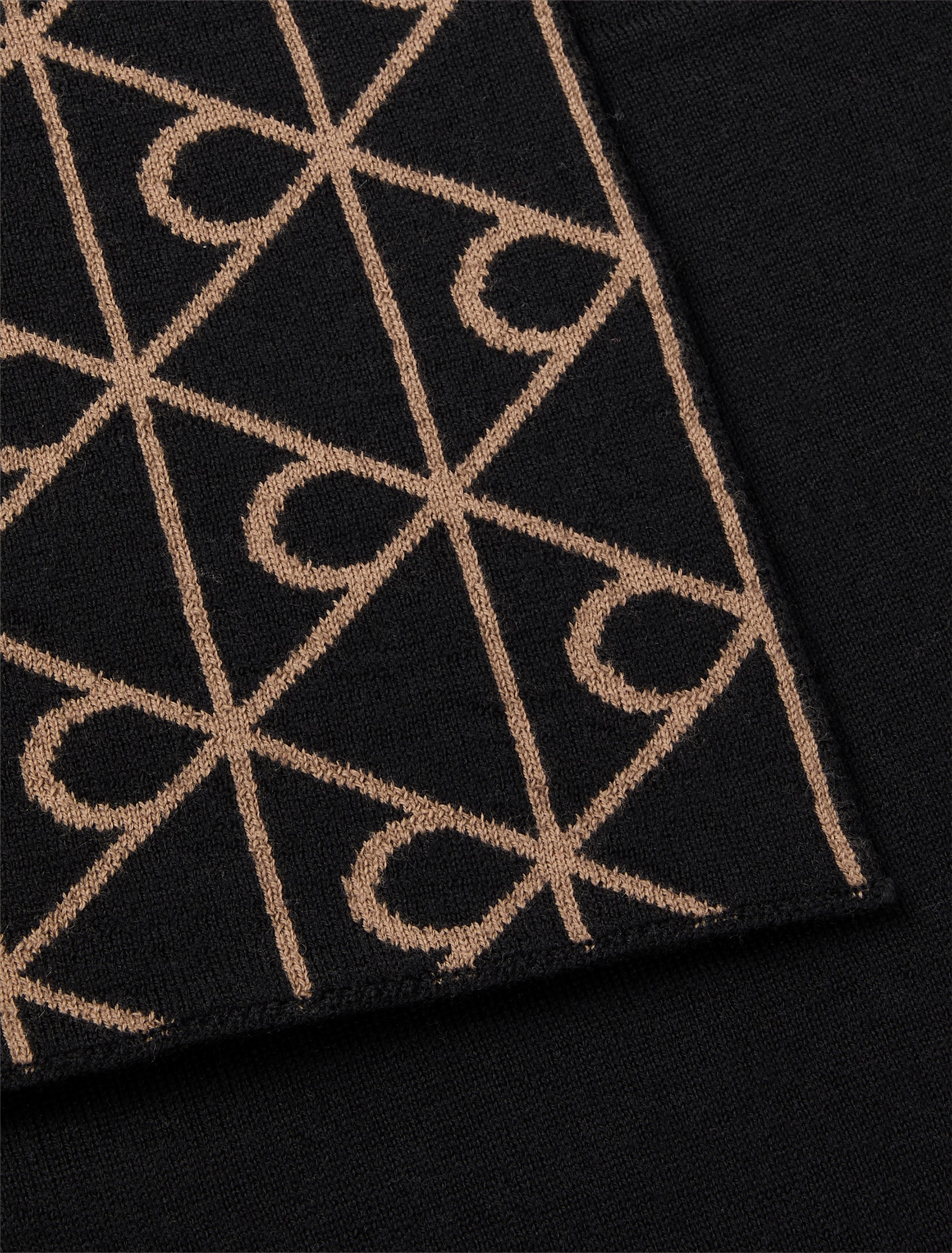 Calvin Klein Modetuch »EMBLEM ?REVERSIBLE WOOL HW SCARF«, Perfekt für den Alltag