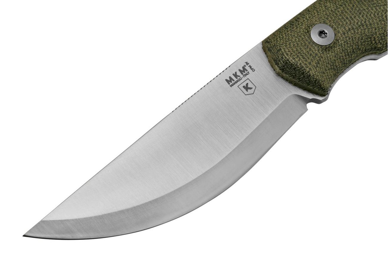 MKM Normar CPM 3V Green Micarta, Knivesandtools Exclusive, bushcraftmes