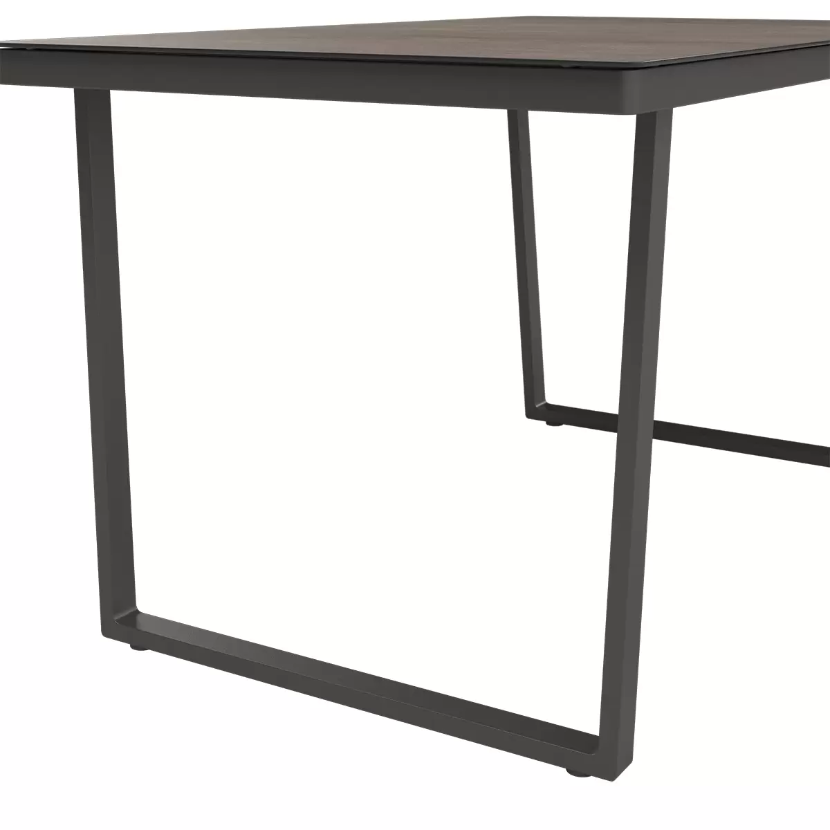 Beldano Loungegarnitur Bologna 3-teilig anthrazit,braun,natur