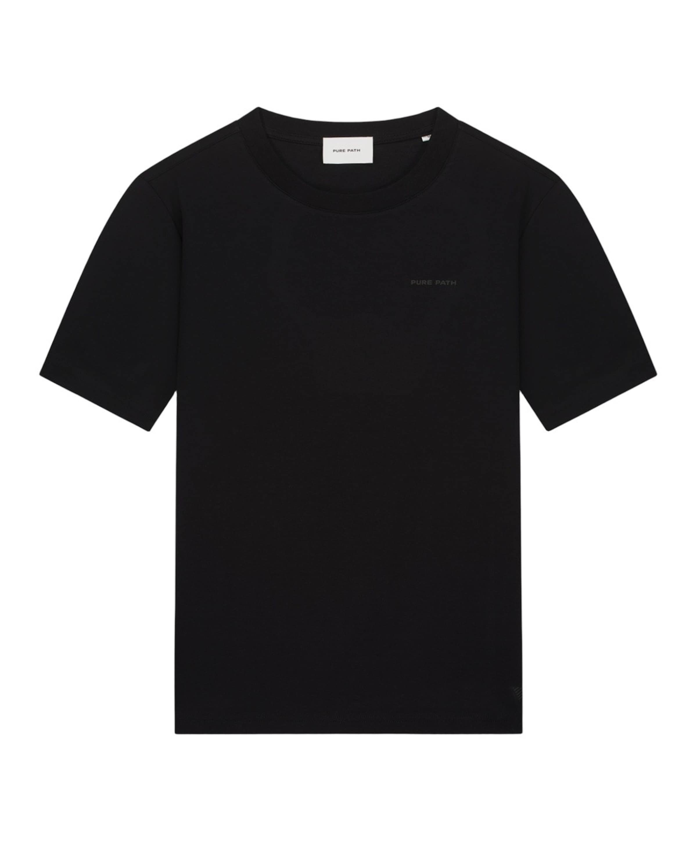 Pure Path Heren T-shirt zwart
