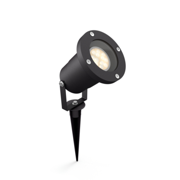 Philips Tuinspies Puled Zwart 5W