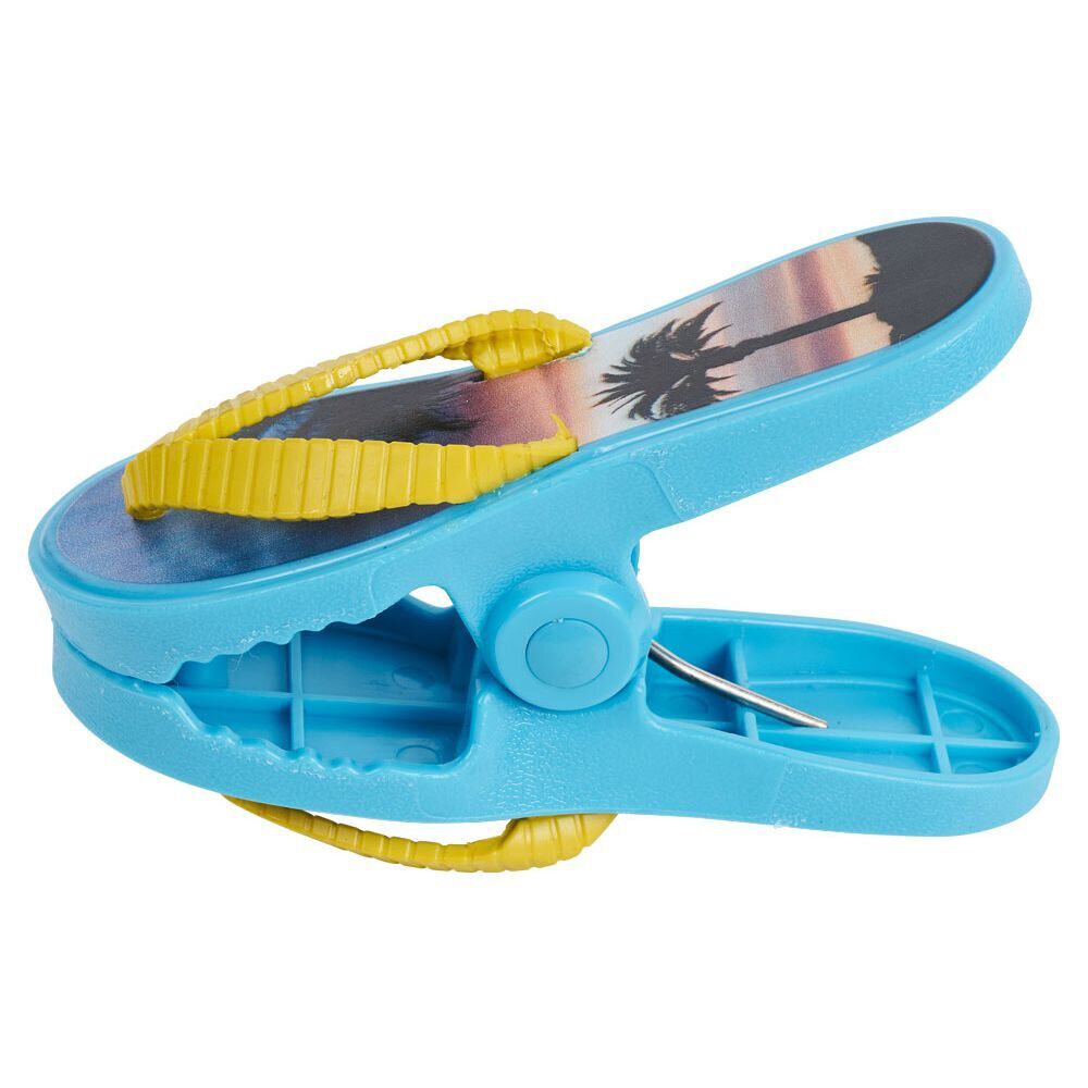 Lot de 2 clips serviette forme tong