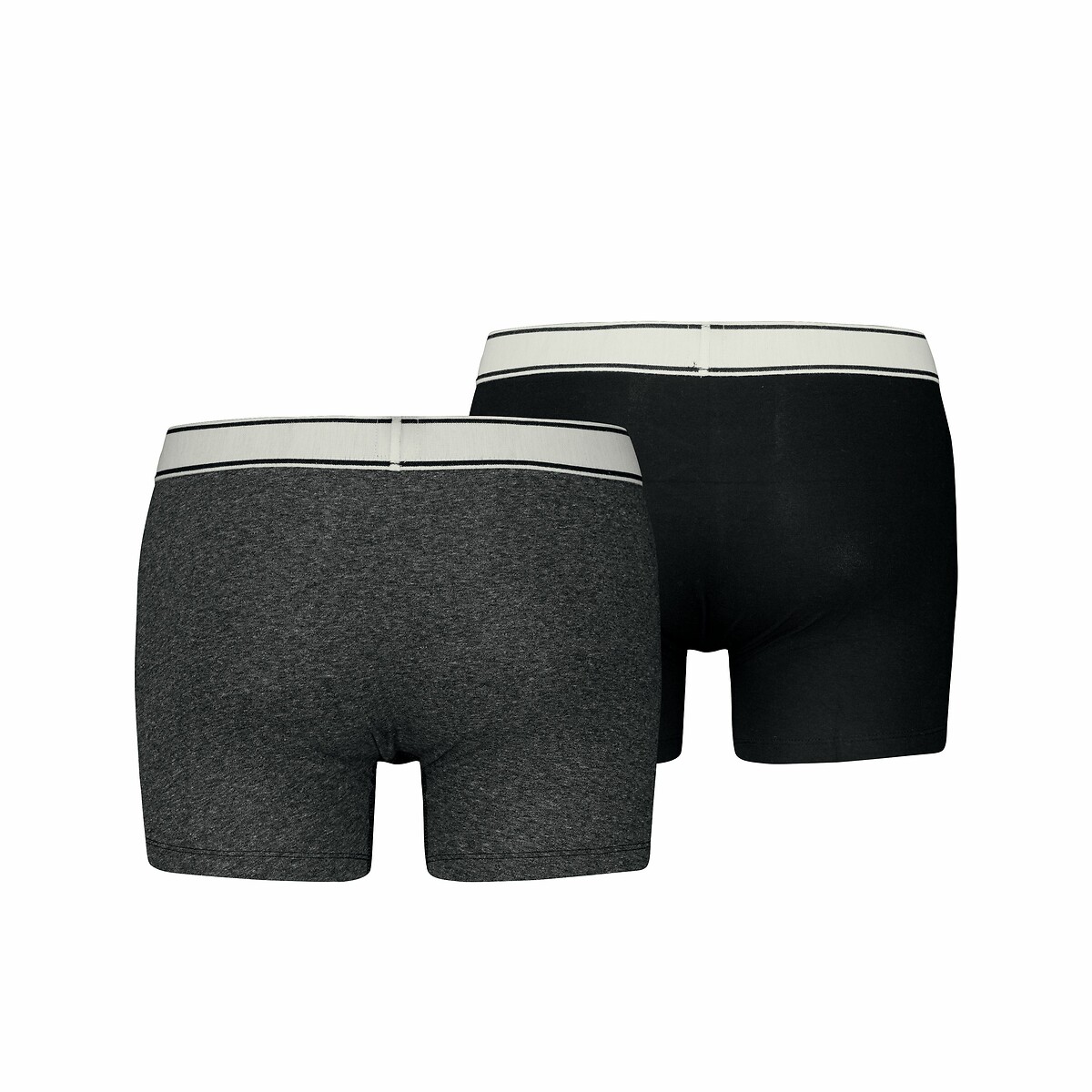 Conjunto de 2 cuecas boxer lisas da Levi's