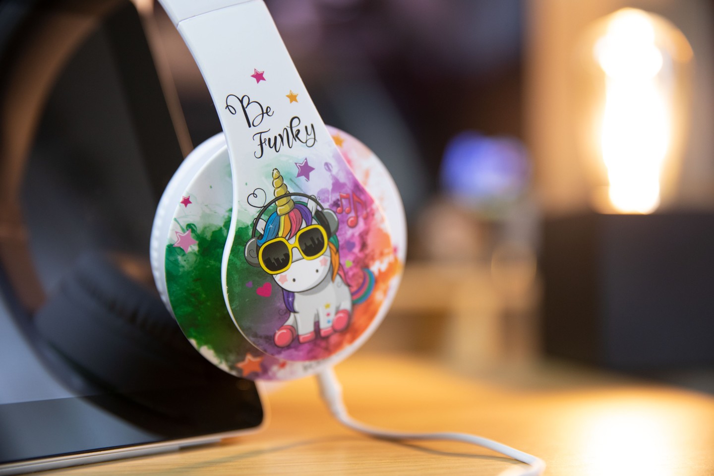 Konix Unik Wired Universal Headset Be Funky